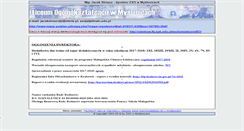 Desktop Screenshot of jacekslosarz.almalo.edu.pl